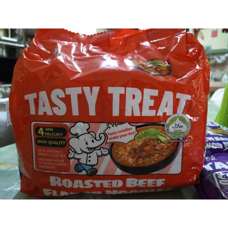 

READY Tasty Treat Noodles 75gr MIE INSTAN TASTY TREAT IMPOR IMPORT