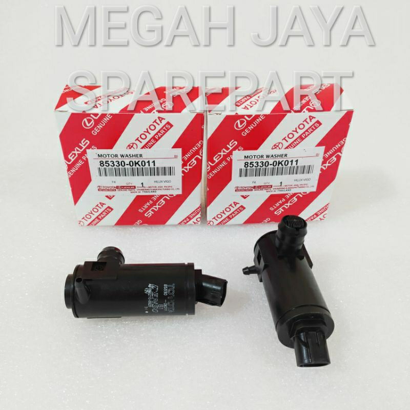 Motor washer only wiper pompa air kaca Hilux Yaris Sienta
