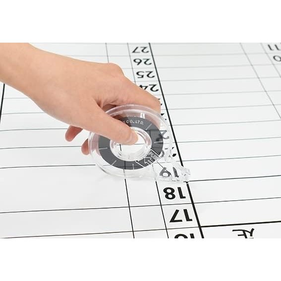 

Magx MZ-3 Whiteboard Drawing Line Tape 3mmX13m | Lem Garis Papan Tulis Berkualitas