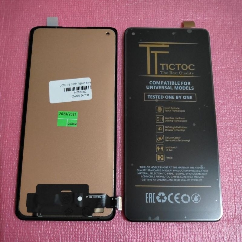 LCD OPPO RENO 6PRO-5G/RENO 6 PRO(CPH2247) INCELL BLACK