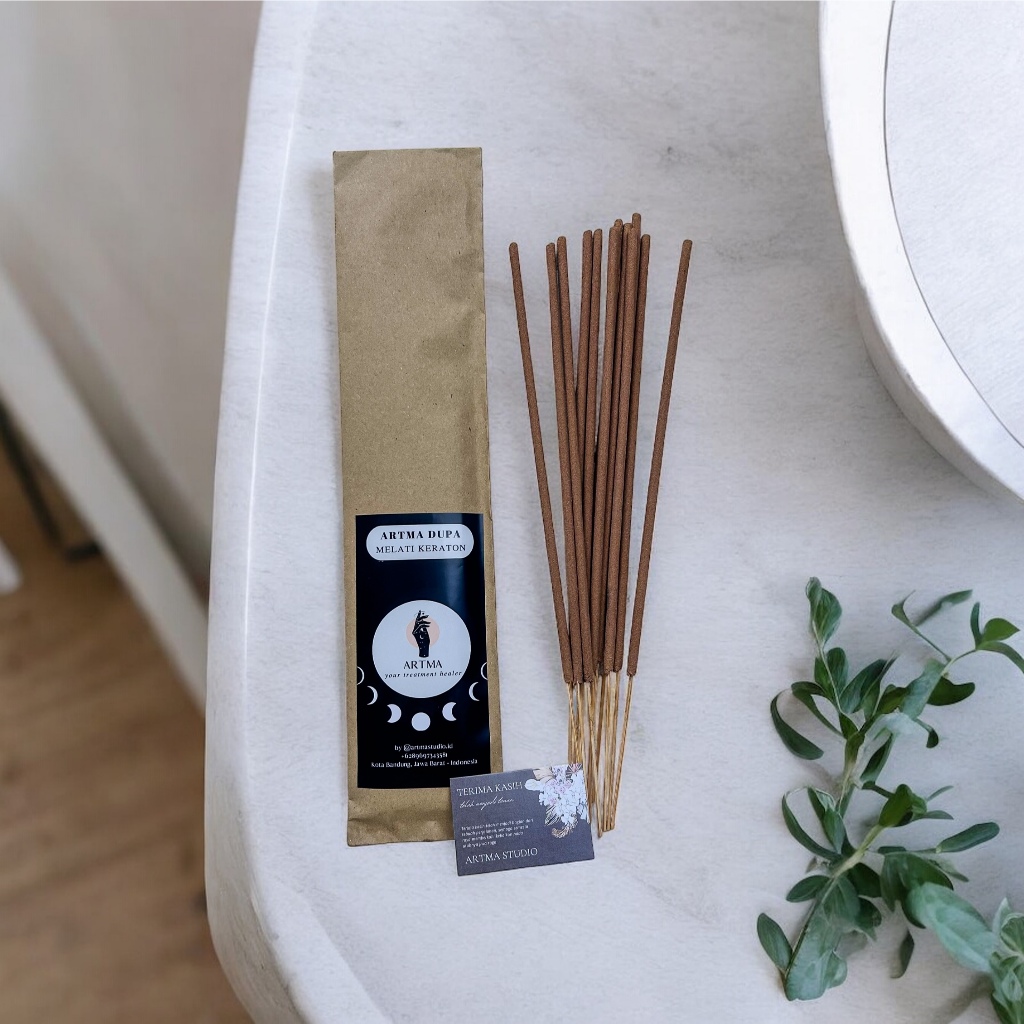 Varian Melati Keraton Dupa Stik Abu Dingin Aromaterapi Relaksasi