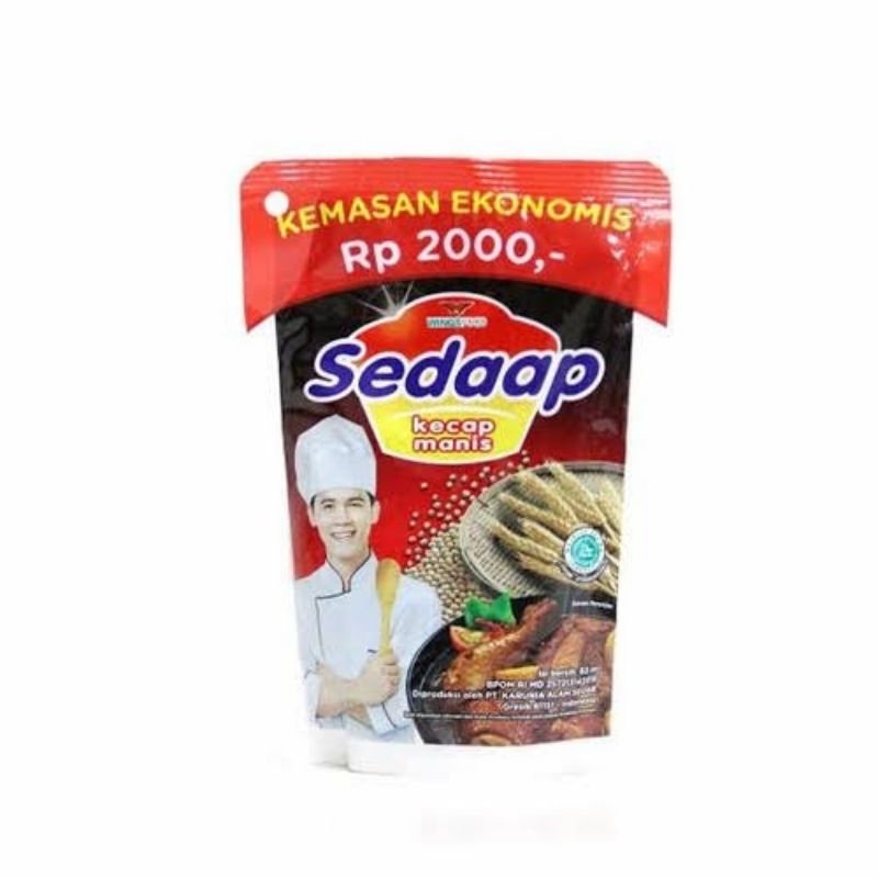 

1pcs kecap manis sedap / sedaap 77gr beli 5 gratis 1