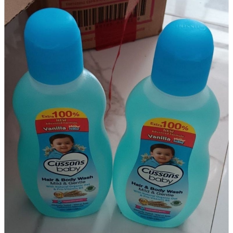CUSSONS BABY HAIR& BODY WASH