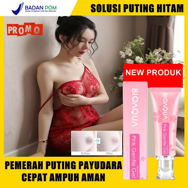 TERLARIS Gel pemerah puting hitam wanita pink alami ampuh terbaik original