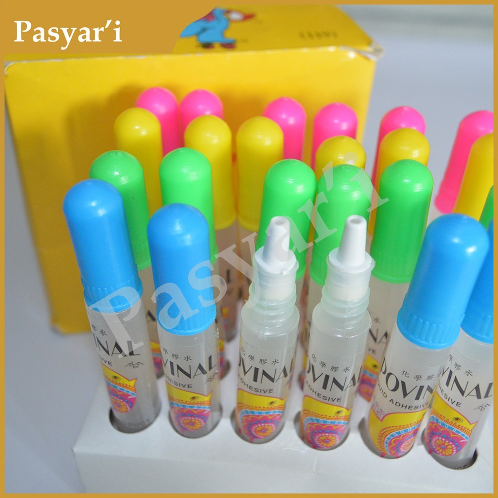 

[ PER PACK ] Lem Kertas Cair Lem Serba Guna Povinal Stick No 119