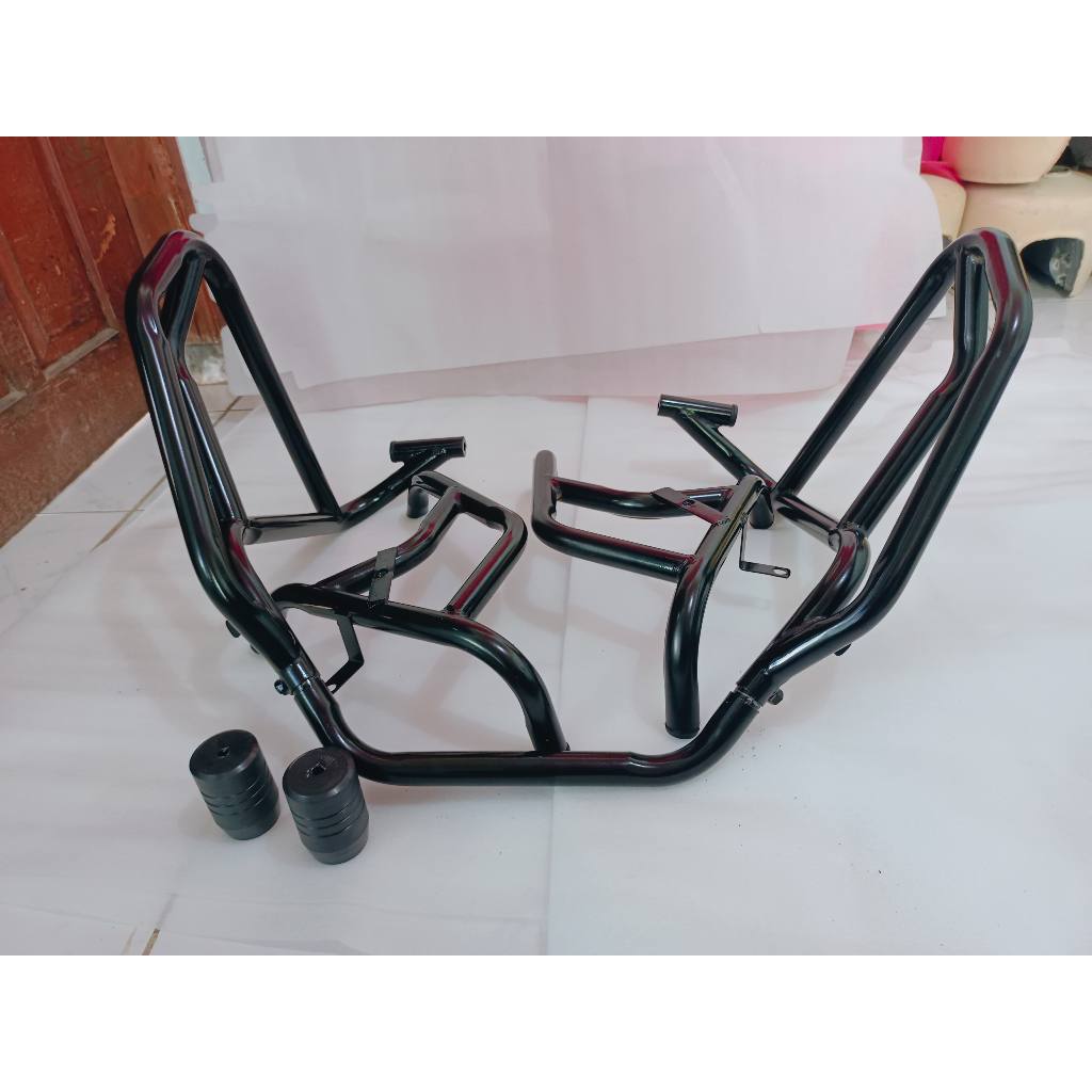 Tubular Crashbar CB150X Full Set Atas Bawah Frame Body Adventure Crasbar CB 150 X Tebal Gagah 2023