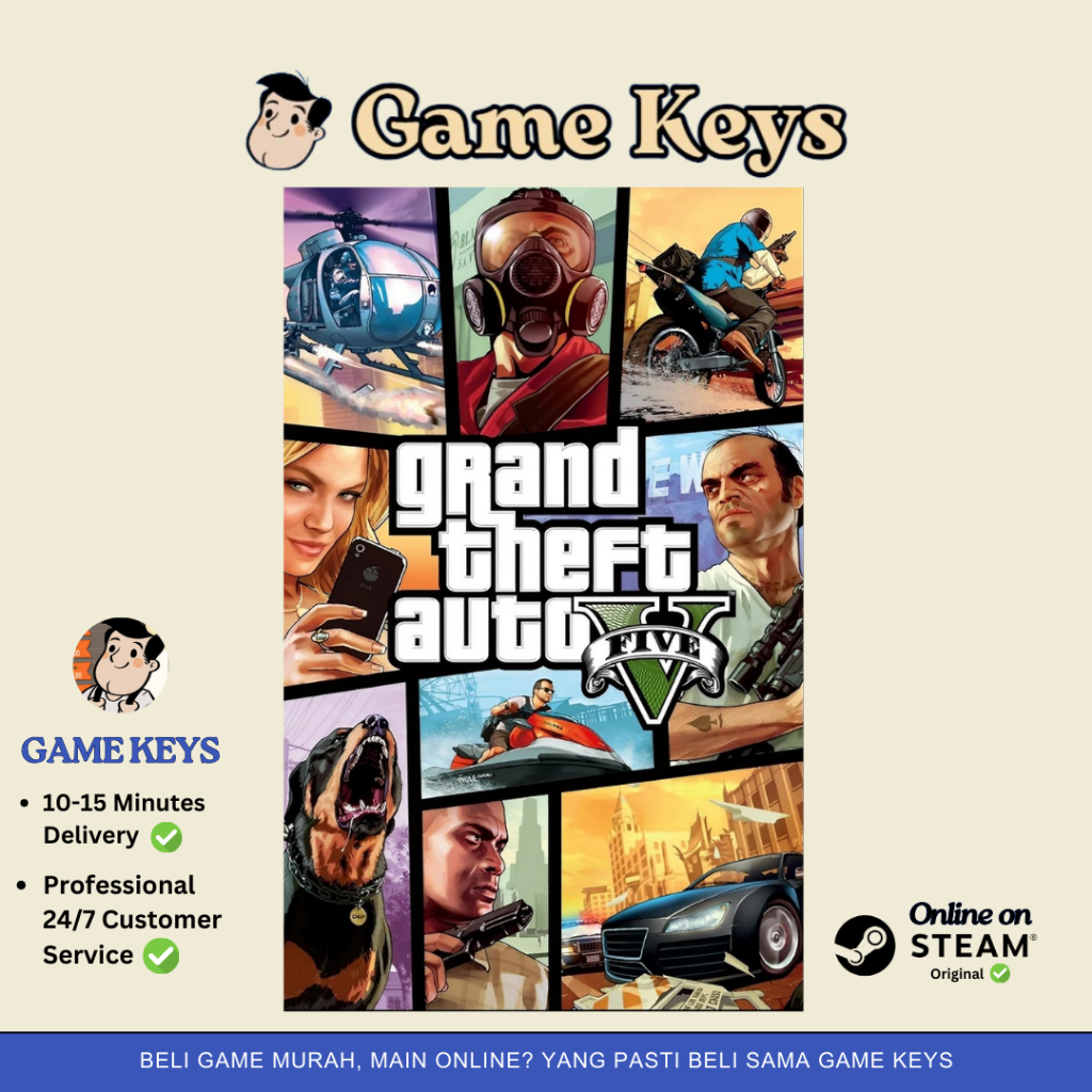 GTA V - ONLINE STEAM PC GAME ORIGINAL