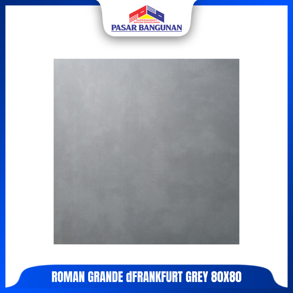 Roman Granit Grande dFrankfurt Grey 80x80