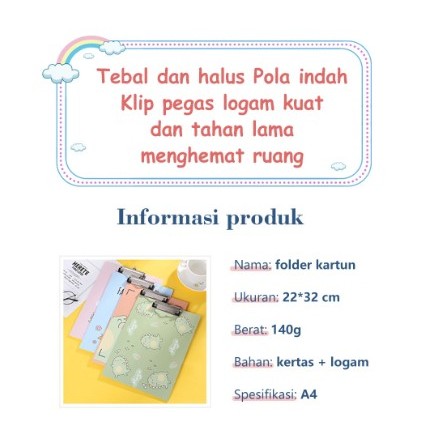 

papan ujian pvc folder file alat tulis sekolah / clipboard a4 papan jalan aesthetic papan ujian