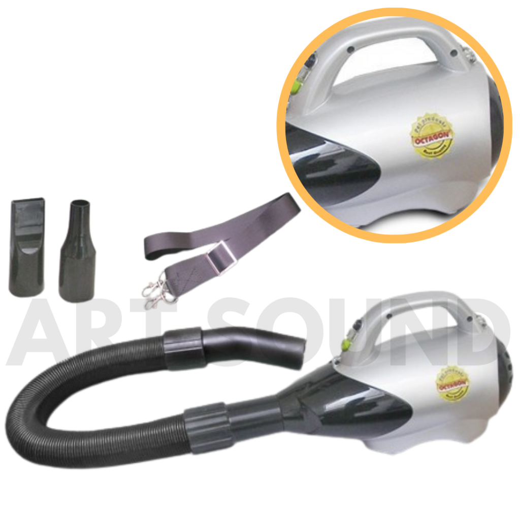 OCTAGON PET BLOWER ADJUSTABLE FAN - Blower Anjing Octagon CS-750 Original Quality