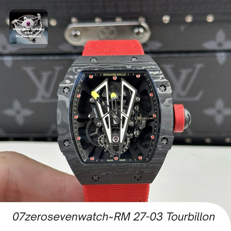 RM27-03 TOURBILLON BLACK CARBON SWISS BBR FACTORY FULLSET