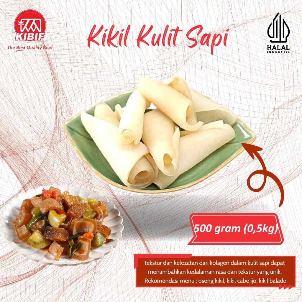 

Kikil Kulit Sapi 500gr