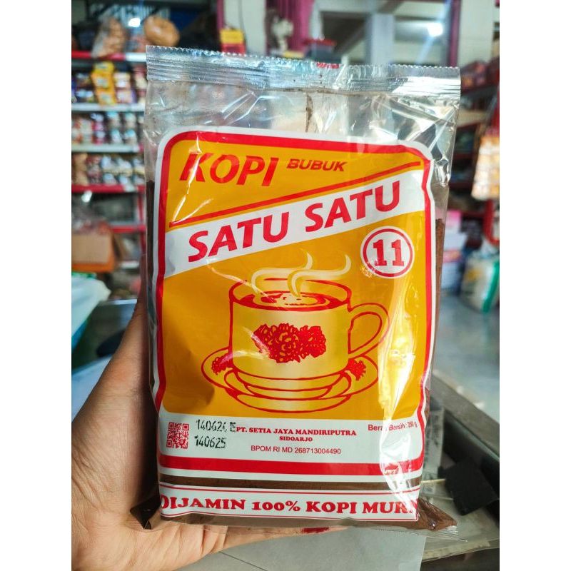 

Kopi Bubuk Satu Satu / Kopi Satu Satu Bubuk 250gr