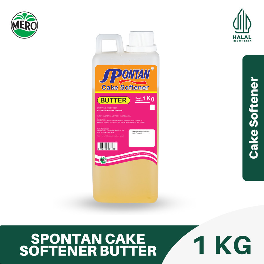 

Spontan Cake Softener (SCS) Butter Wysman 1 Kg Pelembut Kue