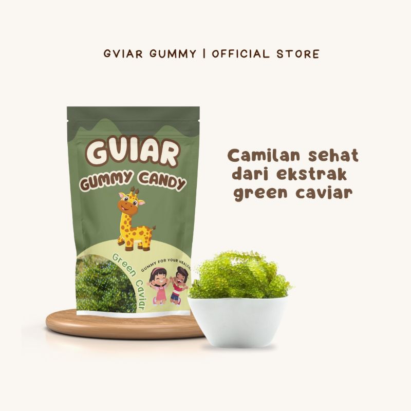 

GVIAR GUMMY - Gummy dari ekstrak green caviar