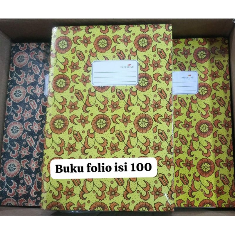 

buku folio paperline isi 100..