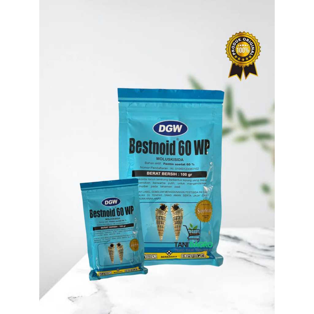 MOLUSKISIDA  RACUN KEONG  BESNOID 60WP  @100grm - Membasmi segala keong sawah dan tambak