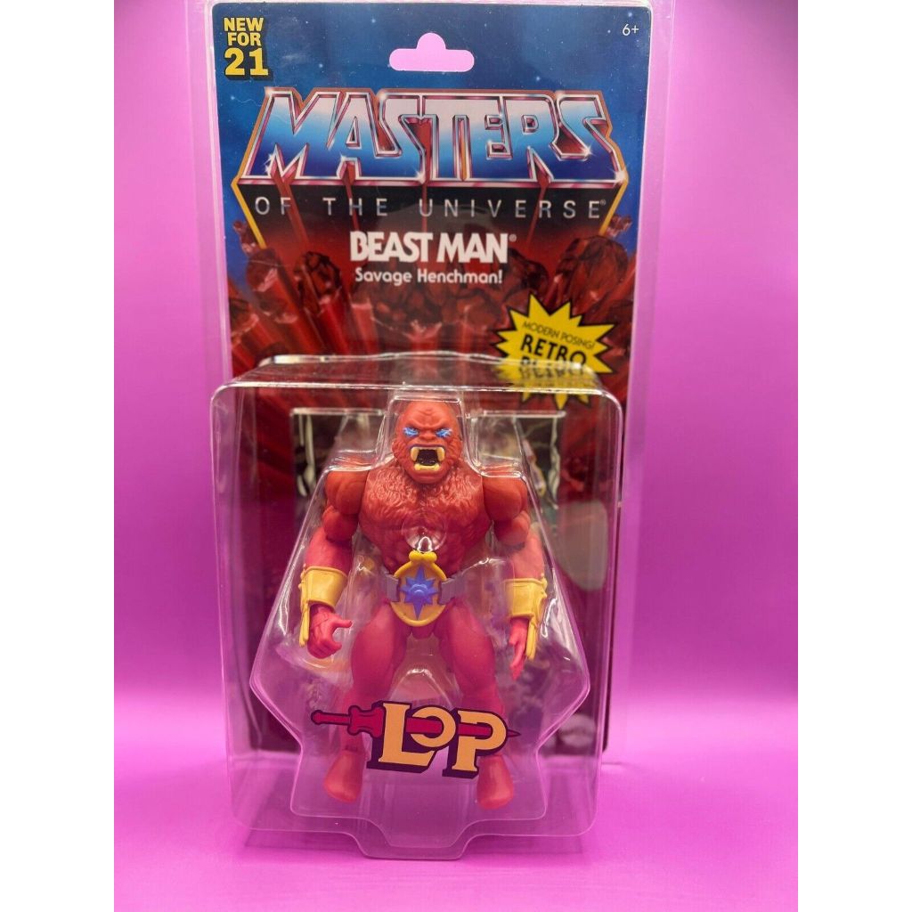 mattel figure Masters of the Universe: Origins Beast Man (LoP)