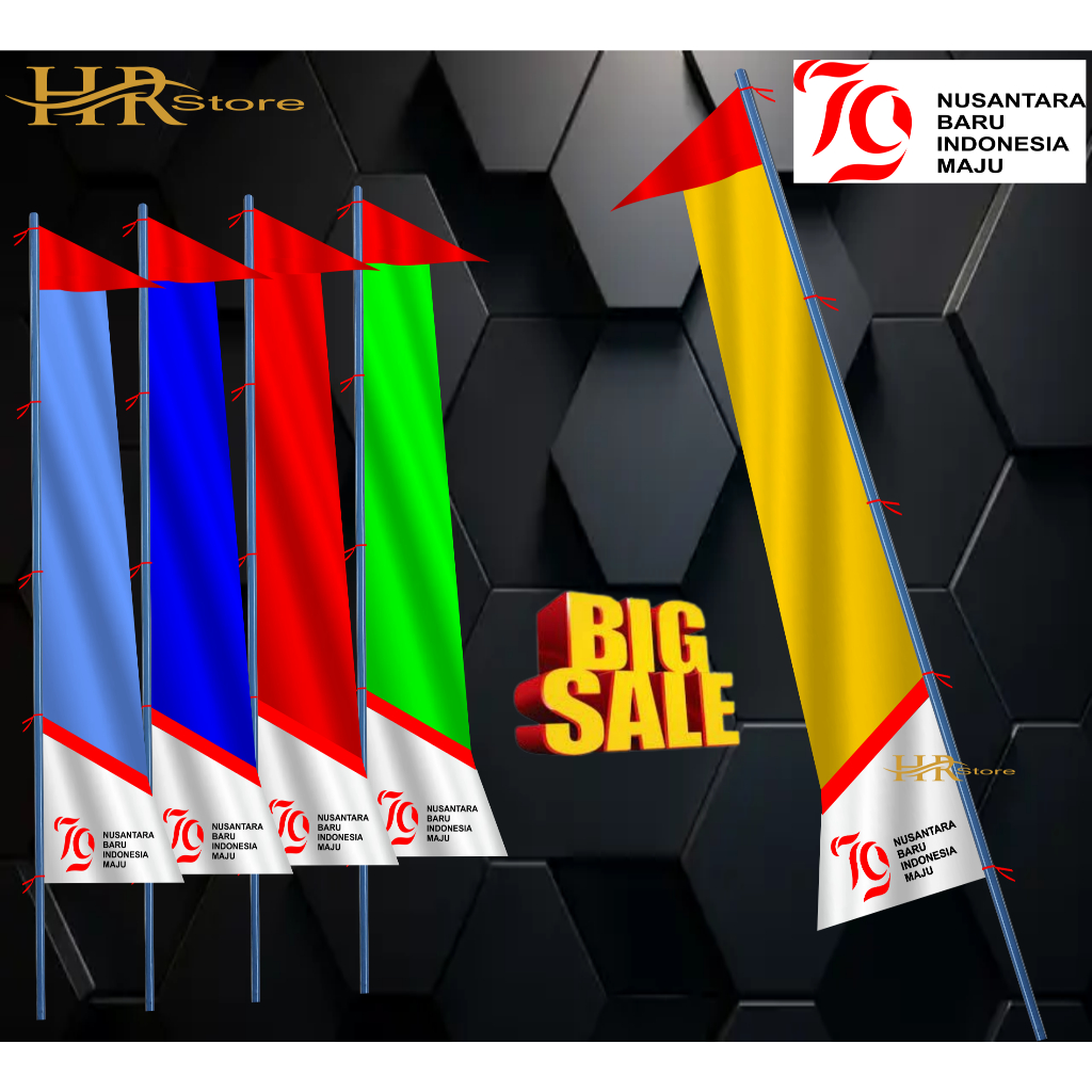 BENDERA UMBUL UMBUL AGUSTUSAN