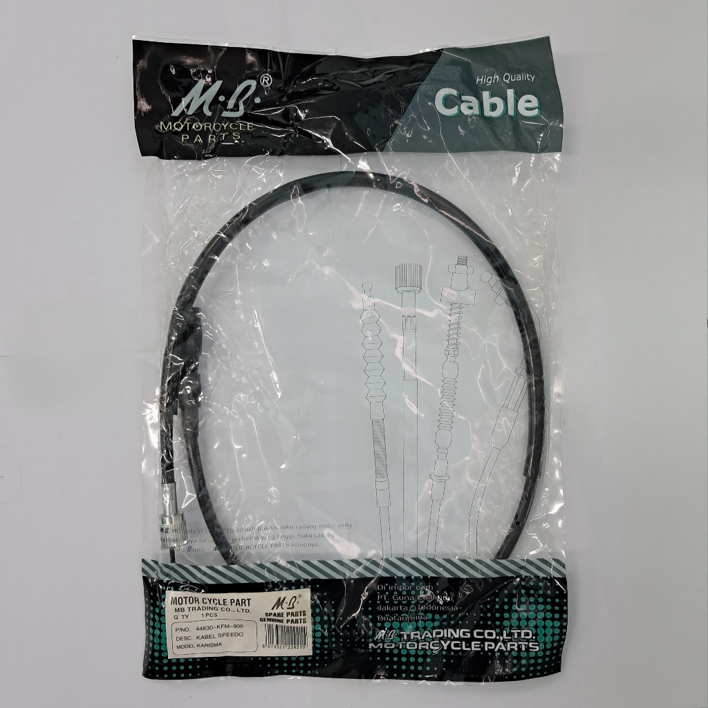 MB Kabel Speedometer KM Kilometer Motor Honda Karisma
