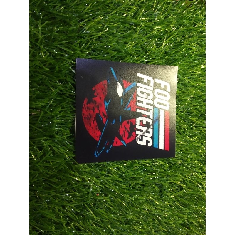 

print stiker foo fighters