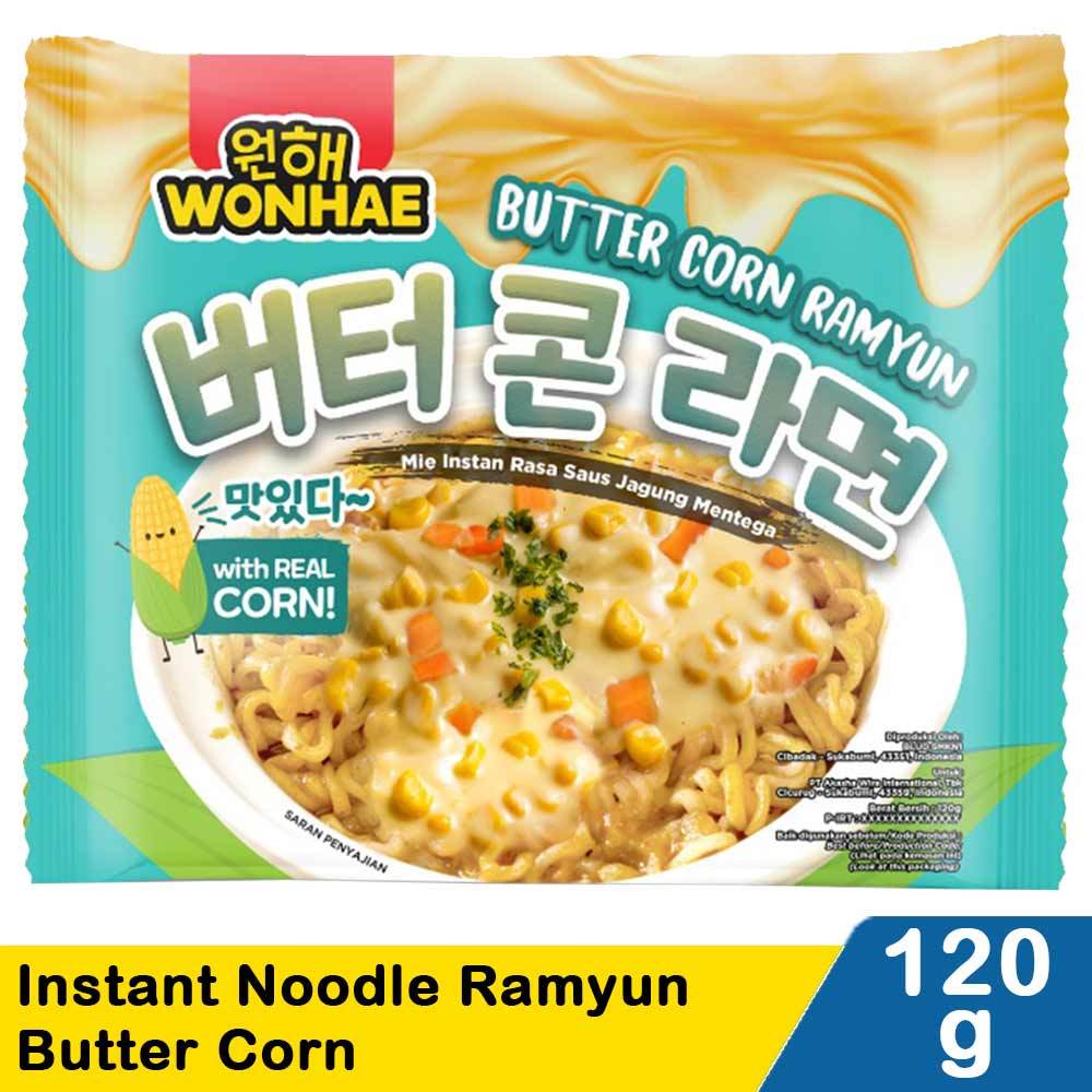 

wonhae mie instant butter corn ram 120gr