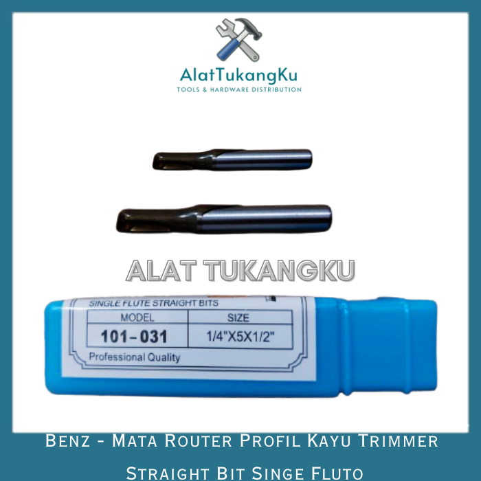 Benz Mata Profil Single Flute Mata Planer Router Straight bit / Benz werkz Router Bit Mata Router Ma