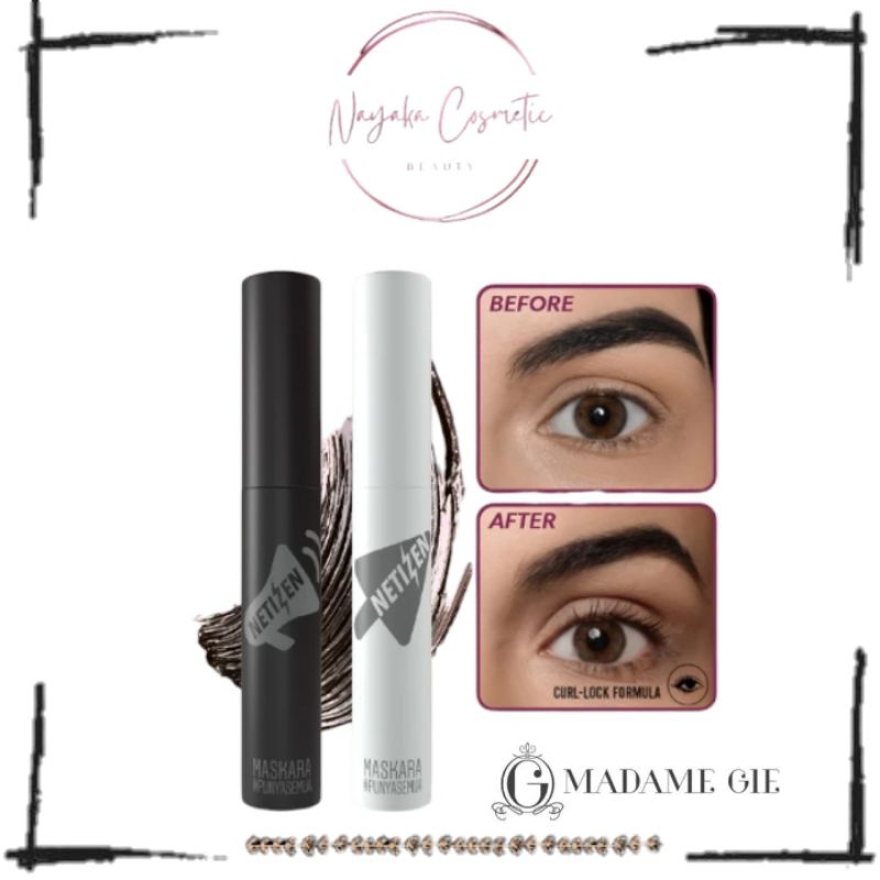 MADAME GIE mascara netizen / mascara clear / maskara madame gie