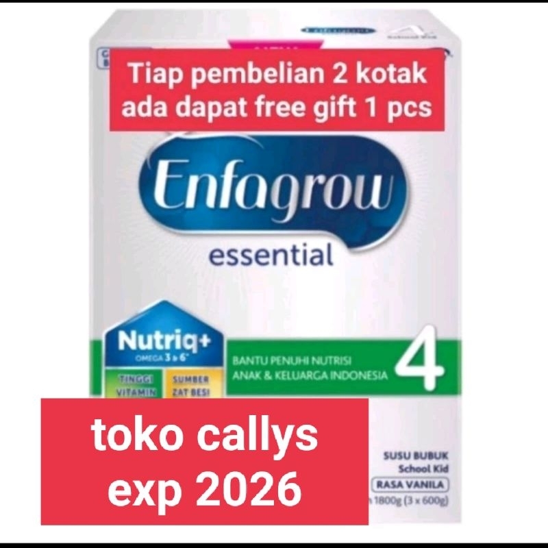 

Enfagrow essential 4 vanila 1800 gr