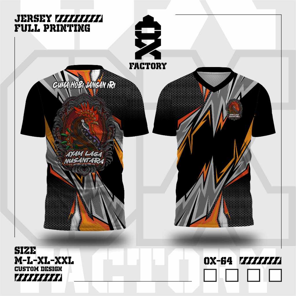 Jersey AYAM LAGA kaos ayam (4)