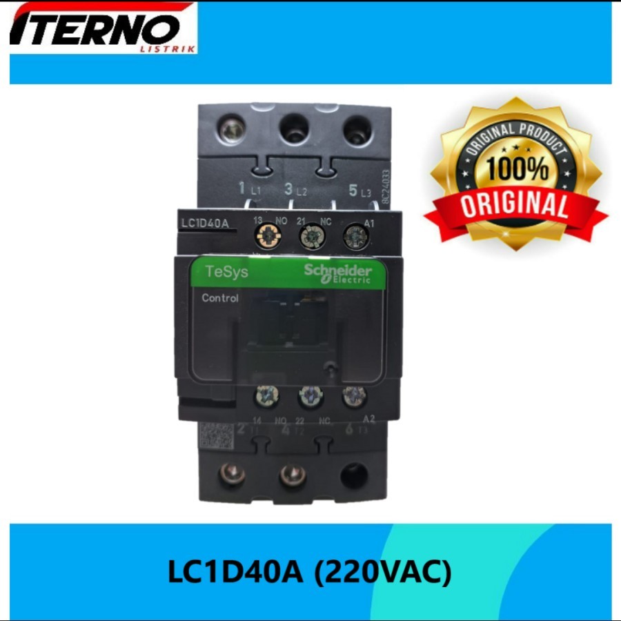 LC1D40AM7 LC1D40AM7C 220V Kontaktor Schneider