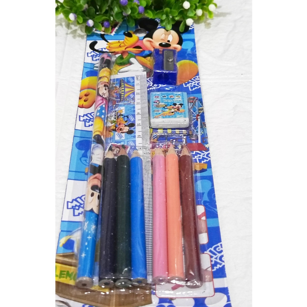

Alat Tulis Sekolah 5 IN 1 Karakter Lucu | Mini Stationery