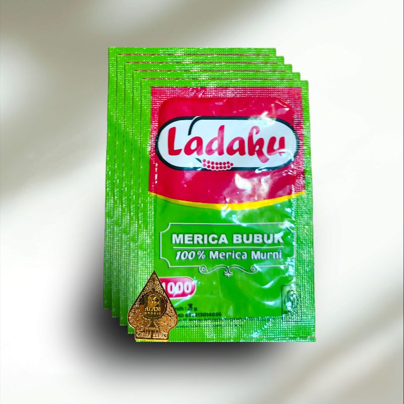 

12sachet merica bubuk ladaku 2.5g