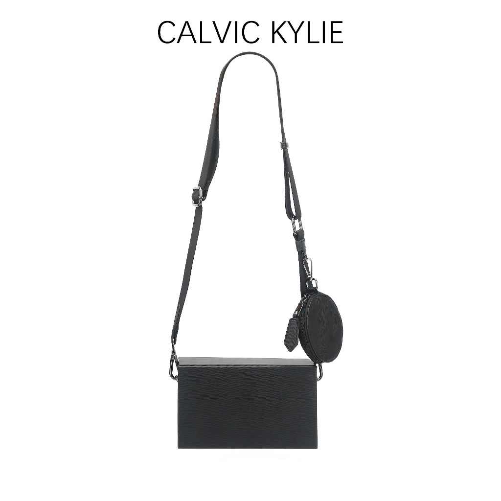 CALVIC KYLIE | Sling Bag/Tas Selempang Ridig Mini Calvic Kylie/Tas Bahu Unisex Gaya Terkini Fashion 