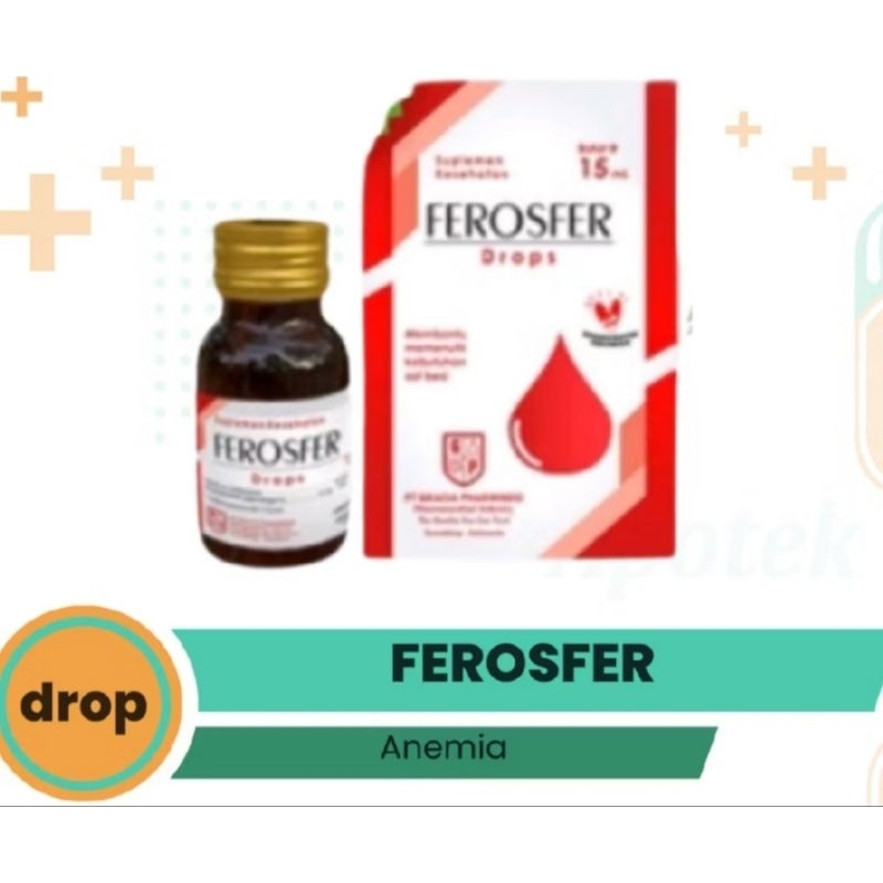FEROSFER DROPS VITAMIN ZAT BESI ANAK