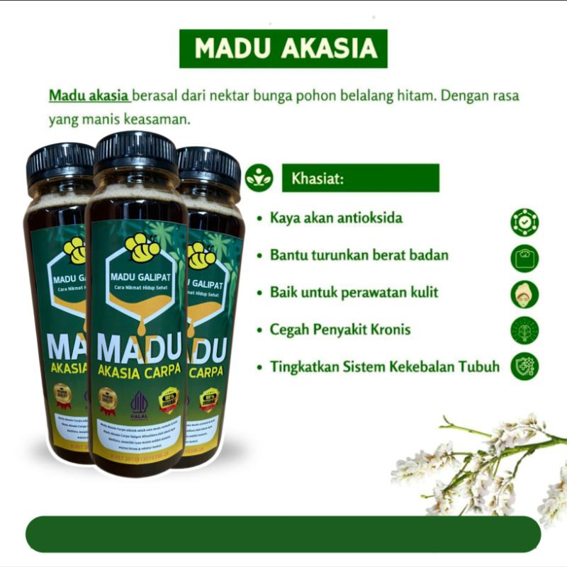 

madu akasia carpa 320ml