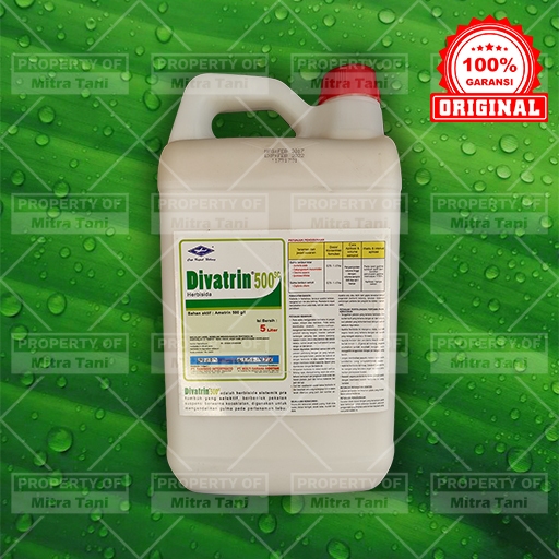 DIVATRIN 500 SC Herbisida Pembasmi Rumput Liar Tebu Original 5 Liter