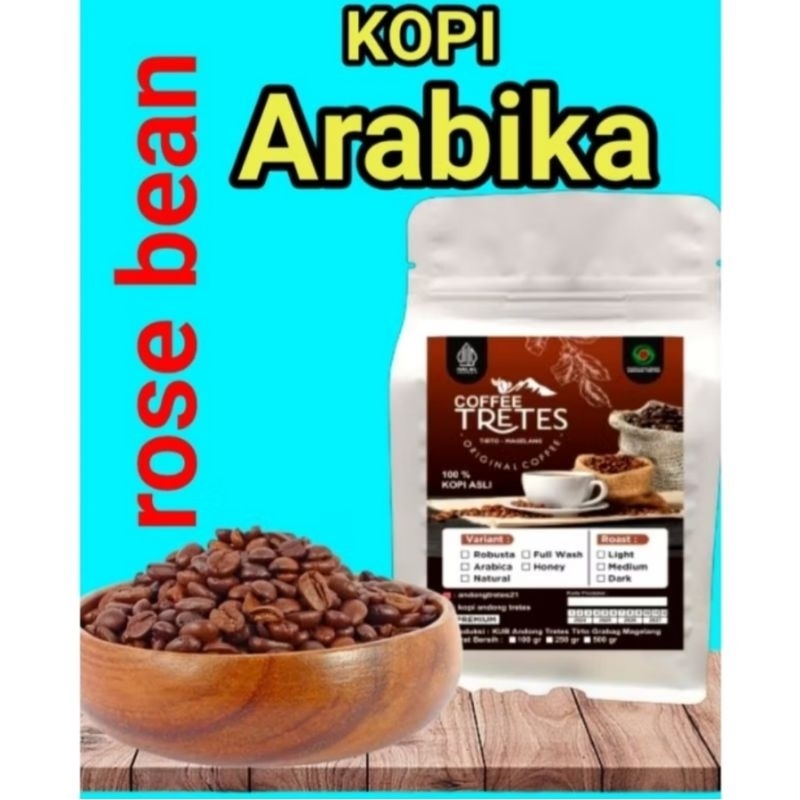 

BEAN KOPI Arabika Tretes Lereng Gunung Andong