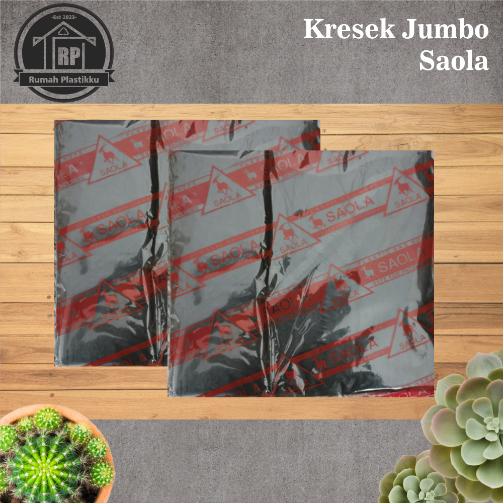 [Jumbo] Kantong Plastik Saola / Plastik Kresek Jumbo