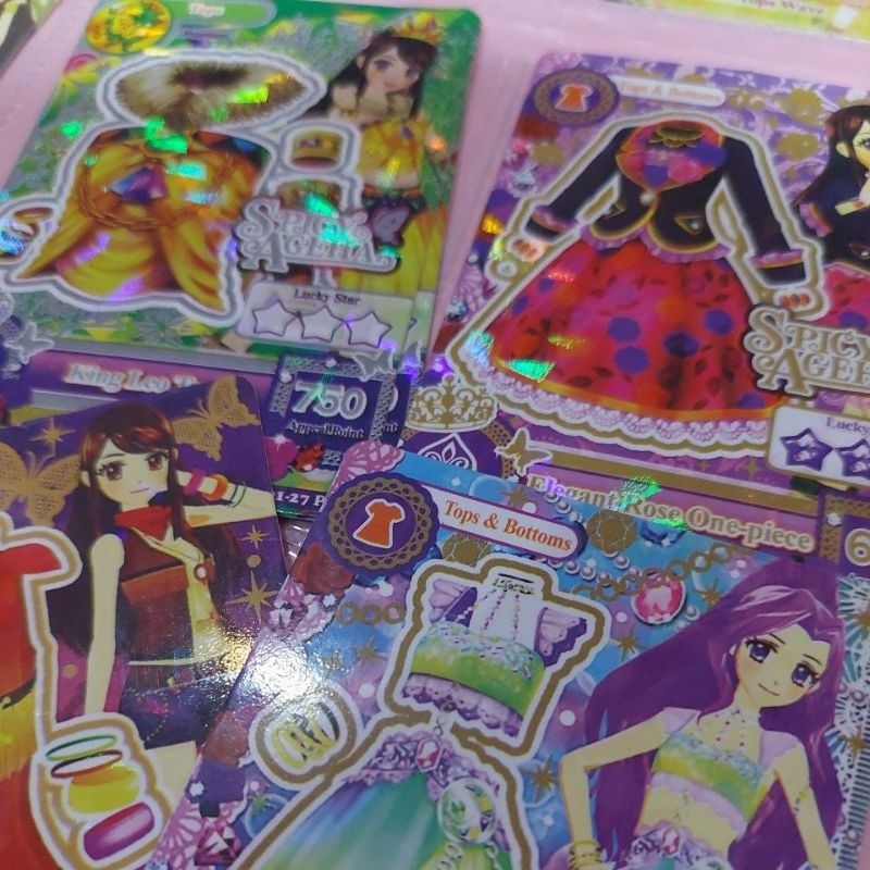 aikatsu card UNOFFICIAL kartu top sexy type