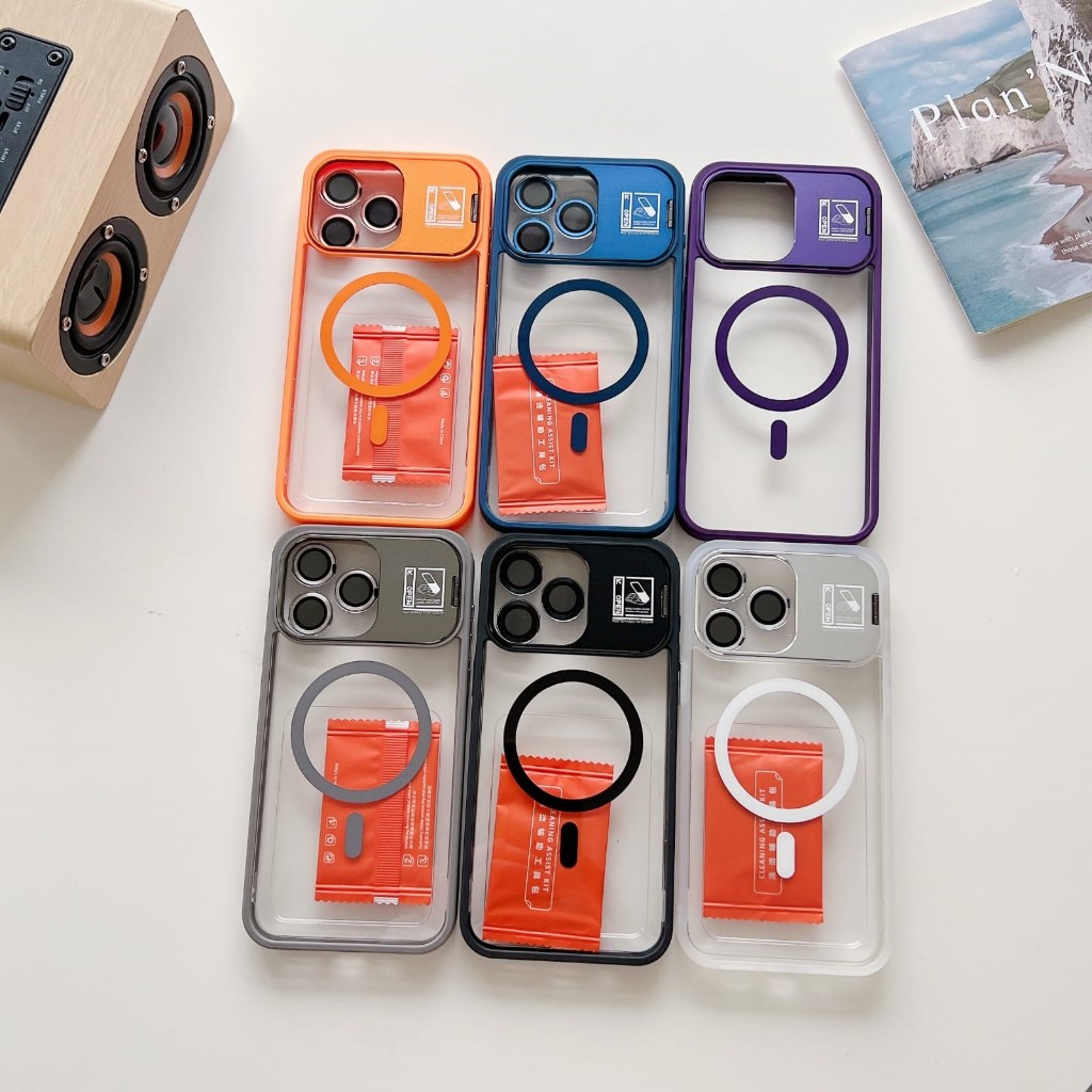 New  Case Window Magsafe Standing Besi for Iphone 12 Iphone 12 Pro Iphone 12 Pro Max free Lens Kamer
