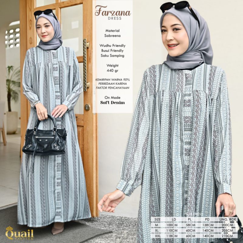 Farzana Gamis QuaiL Hijab