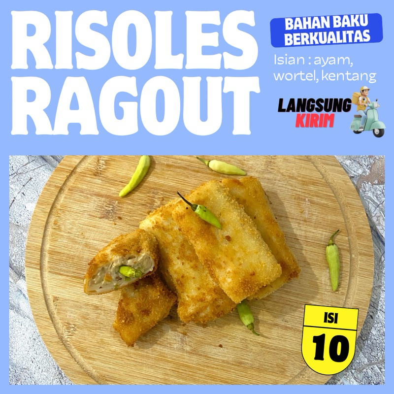 

Risoles Ragout Risol frozen bahan berkualitas