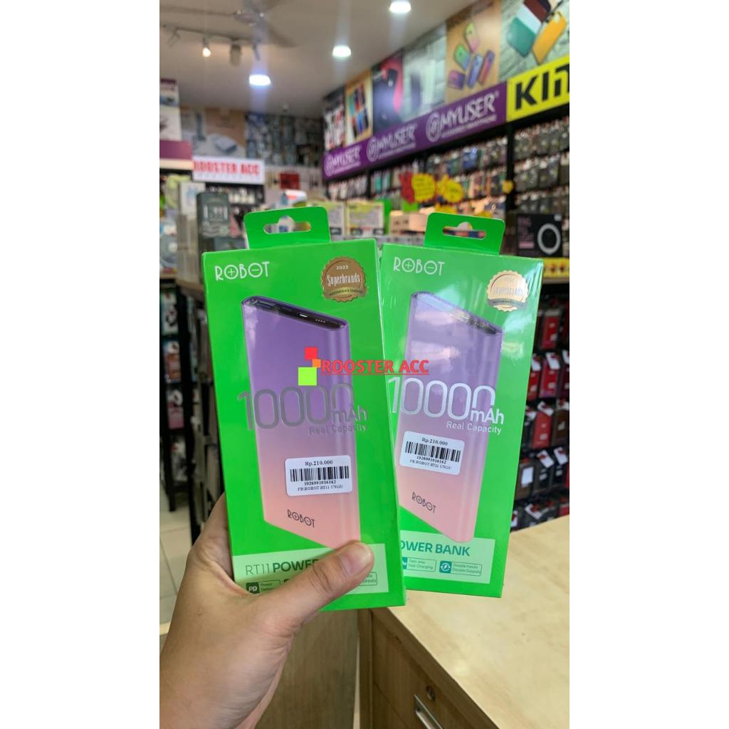 POWERBANK ROBOT RT-11 UNGU 10000 MAH