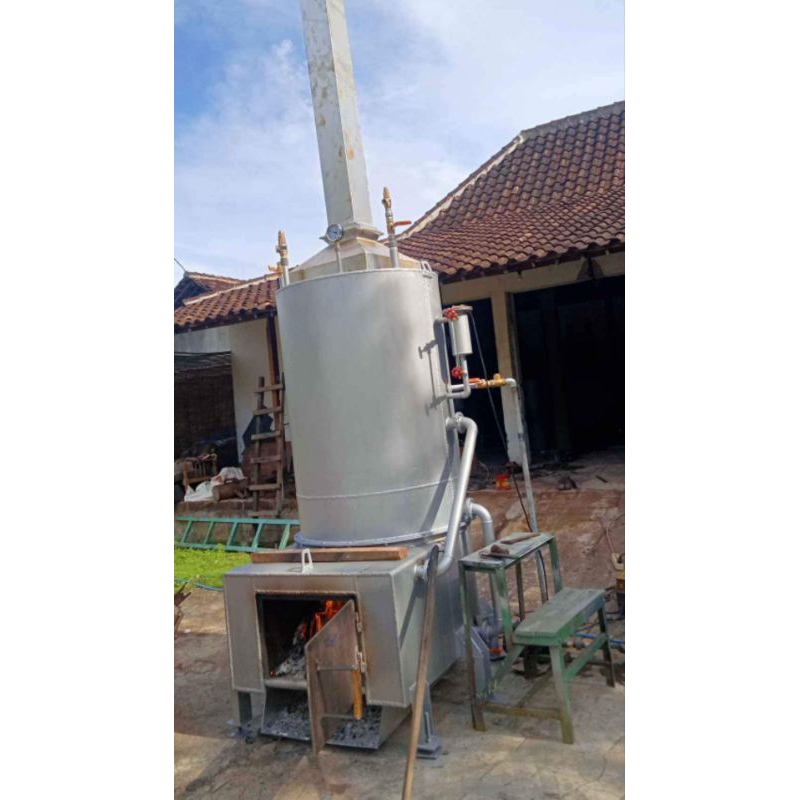 Paket mesin boiler stainless 300liter/mesin boiler stainless/mesin boiler otomatis/mesin boiler tahu