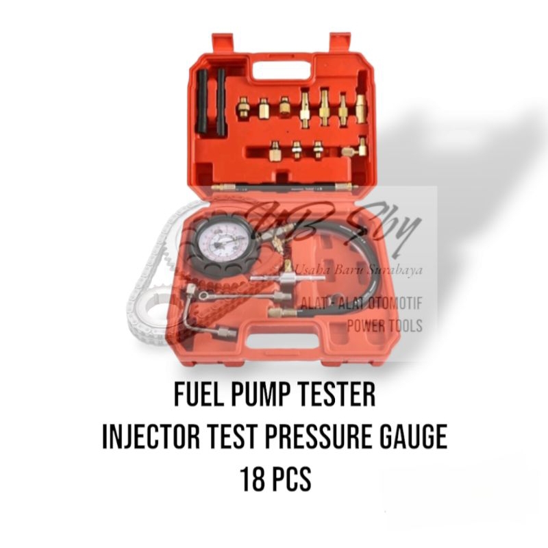 Fuel Pump Tester Mobil Set 18 pcs