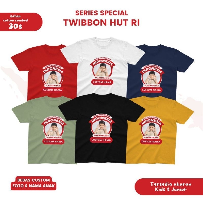 kaos costum foto sendiri