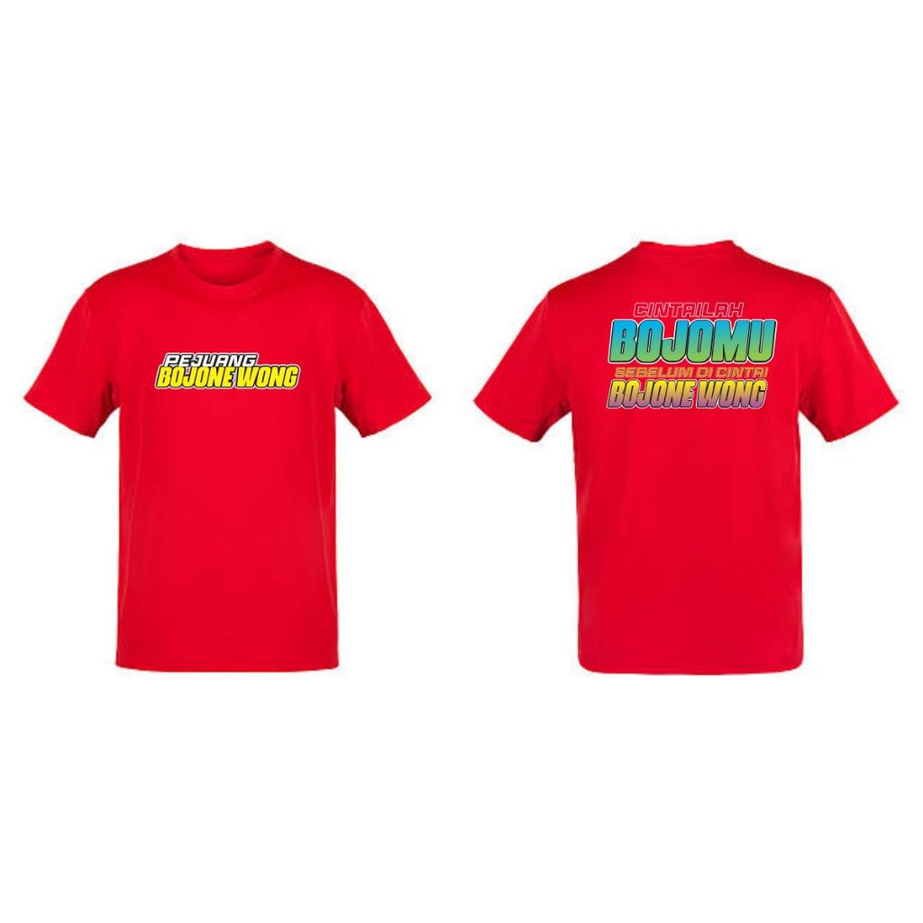 kaos pejuang bojone wong