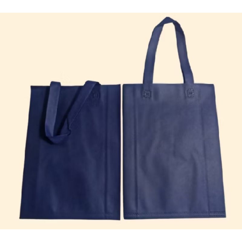 

(SATUAN) Tas spunbond goodie bag uk. 25x30cm biru navy