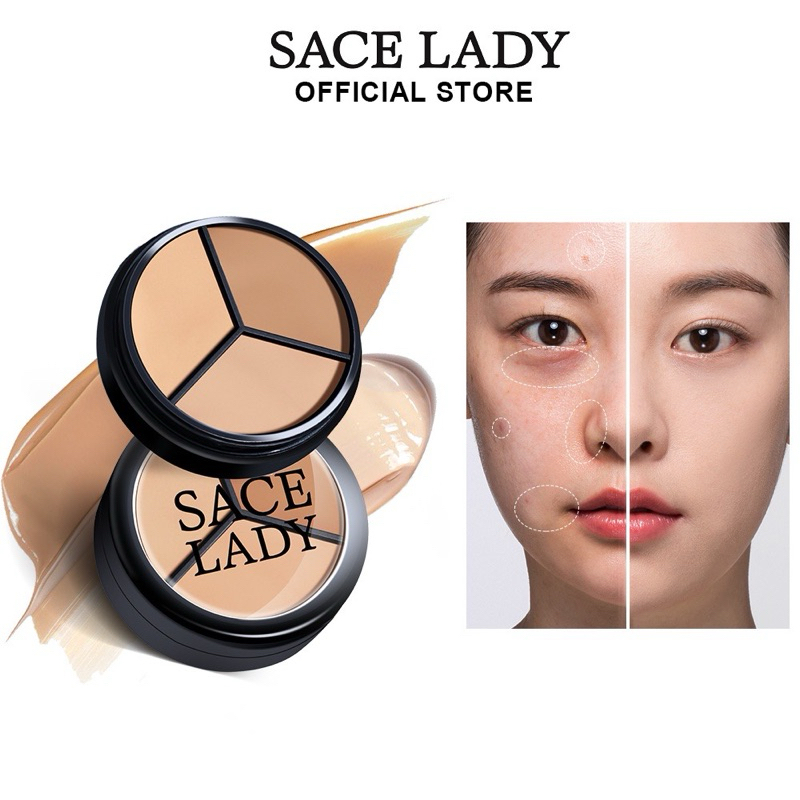 [TERLARIS]SACE LADY Waterproof Concealer 3 in 1 Full Cover Matte